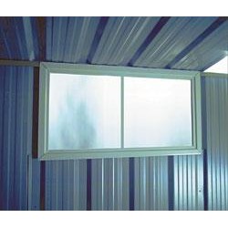 Spanbilt Sliding Perspex Window  *** MUST BE ORDERED AT THE SAME TIME AS A SPANBILT SHED OR GARAGE *** Spanbilt Shed Accessories